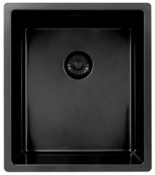 Pure.Sink Exclusivo Chiuveta din metal Gun 34x40 cm, raza de 10mm, montare sub blat, montare la nivel și montare supraterană PEX3440-61