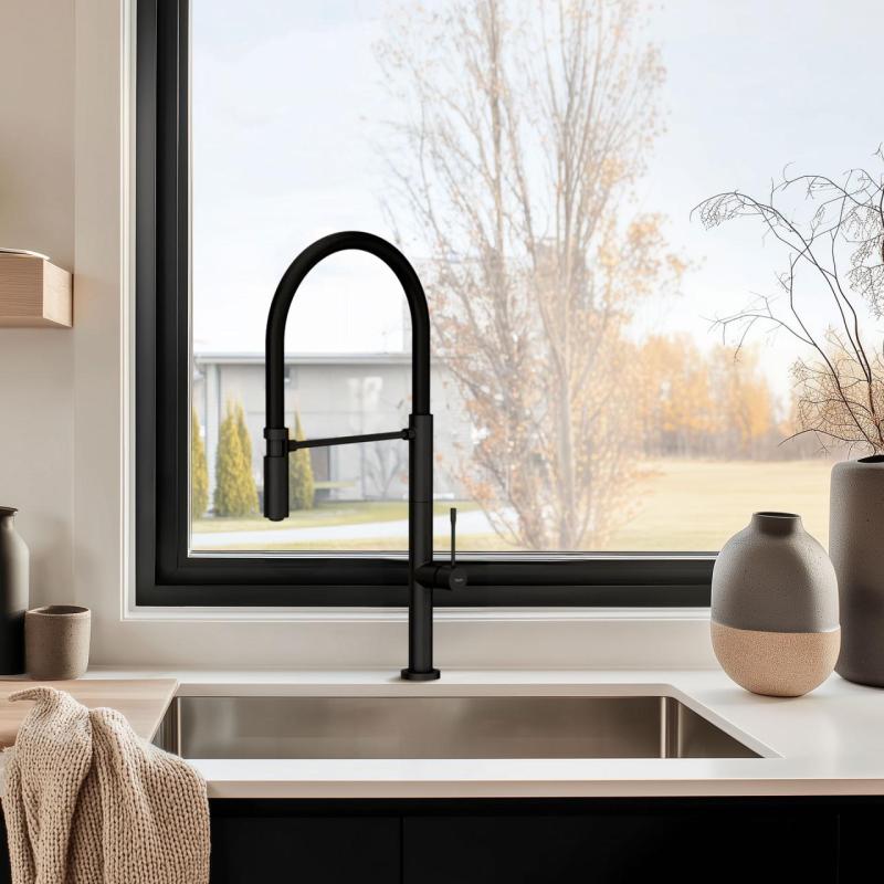 Pure.Sink Exclusivo Chiuvetă din inox 50x40 cm, radius 10mm, montare sub blat, la nivelul blatului și suprapusă PEX5040-02