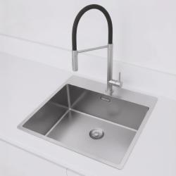 Pure.Sink Exclusivo Chiuvetă din inox 54x52cm Tapwing cu orificiu pentru robinet, rază 10mm PEX5040T-02