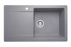 Graniteland Liri Granit Chiuvetă gri cu zonă de scurgere 765x448 mm 1208971441