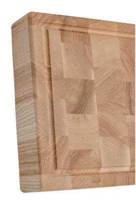 Woodsea Woodstone Ash S - Tăietor din lemn de esență pătrat 20x20cm 1208971526