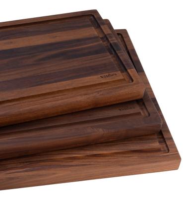 Tăietor Woodsea Groove M - Tăbliță de tăiat din nuc cu canelură de suc 50x38 cm 1208971535