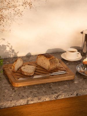 Pâine Woodsea Nuc - Placă de Pâine din Lemn Nuc 45x30cm 1208971537