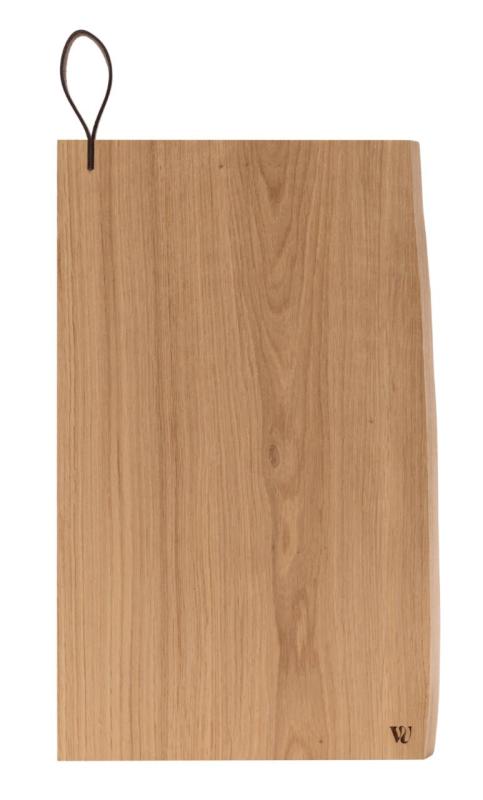Woodsea Chop-Chop Oak L - Tăietură de stejar 40x24cm cu mâner de piele 1208971541