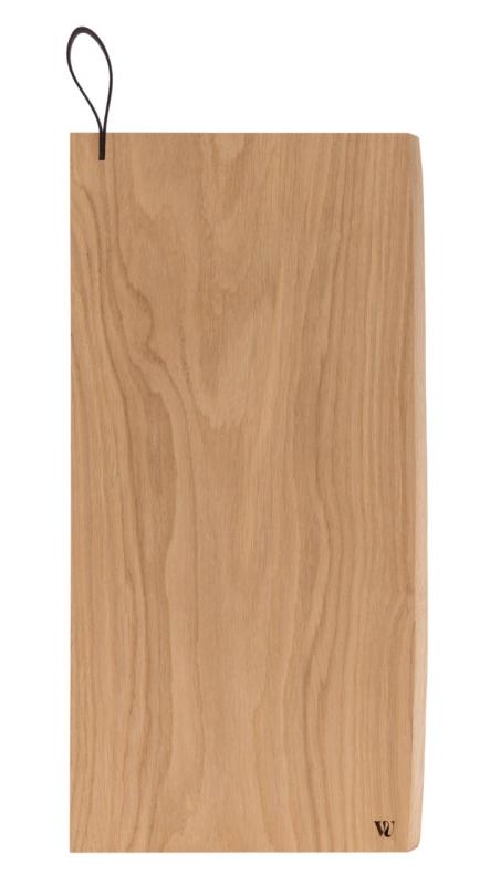 Woodsea Chop-Chop Oak XL - Tăietor din stejar 50x24cm cu mâner din piele 1208971542
