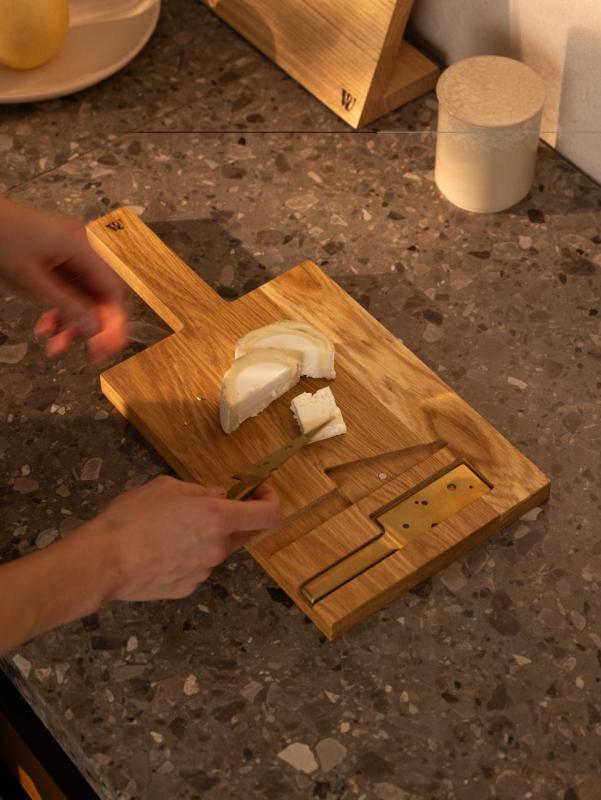 Woodsea Cheese Oak S - Tăviță de brânză din stejar 42x20cm 1208971555