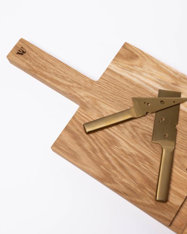 Woodsea Cheese Oak L - Placă de brânză din stejar 75x20cm 1208971557