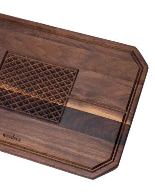 Steak Woodsea Castle - Placă de tăiat și servit steak din nuc, 45x30 cm 1208971569