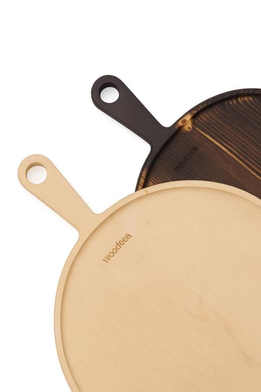 Woodsea Pine Burned - Placă de pizza din pin ars 47x35 cm 1208971580