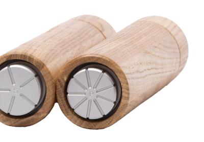 Woodsea Upside Down Oak - Moară de sare din lemn de stejar Ø5.4x22.5 cm 1208971591