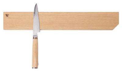 Woodsea Ține Cuțitul Meu - Suport de Cuțit din Stejar pentru Perete 40x6 cm 1208971598