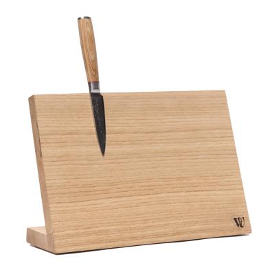 Woodsea Țineți cuțitul meu - Suport de cuțit din stejar Masă 32x22 cm 1208971599