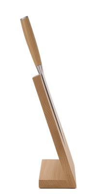 Woodsea Țineți cuțitul meu - Suport de cuțit din stejar Masă 32x22 cm 1208971599