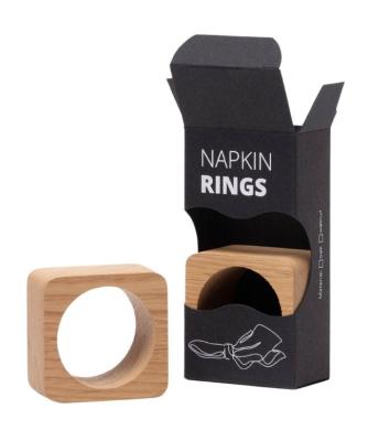 Inel pentru șervețel Woodsea din stejar - Inel pentru șervețel din stejar 5x5 cm 2 bucăți 1208971602