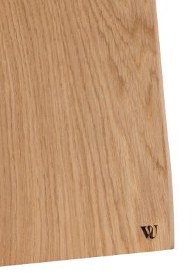 Woodsea Serving L - Tavă de servire din stejar 70x17 cm cu mâner de piele 1208971616