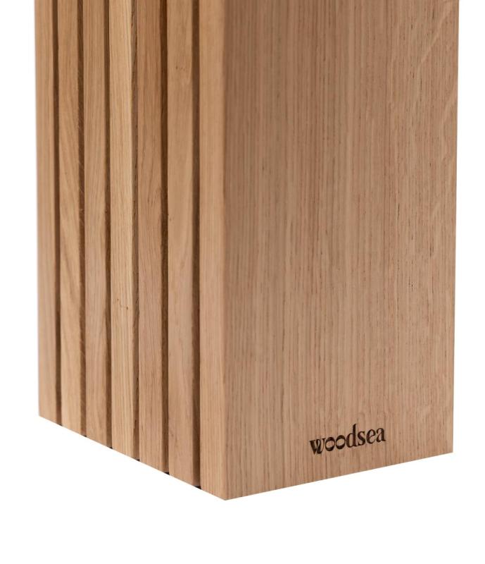 Woodsea Block Oak S - Suport de Cuțite din Stejar Bloc 13x8 cm 1208971617