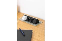 Priză electrică retractabilă SOFT, cablu de alimentare 1,5m