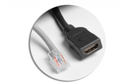 Priză pentru mobilier MULTISOFT, 2xSHUKO, USB A+C, RJ45, cablu HDMI 1.5 m, aluminiu
