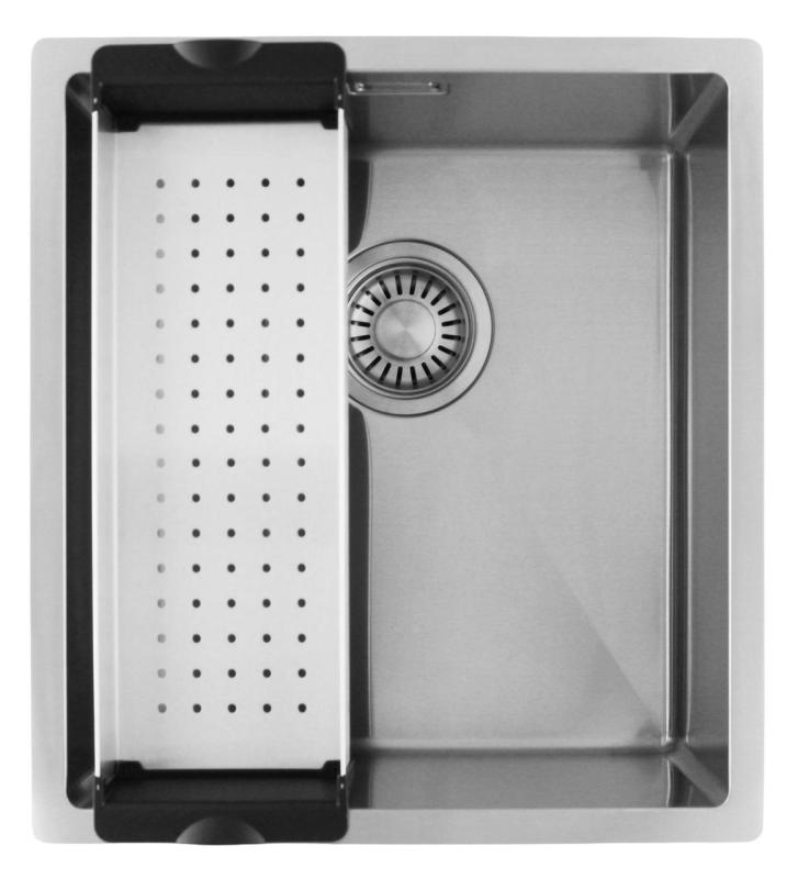 Pure.Sink Luxion Chiuvetă din oțel inoxidabil 36x40 cm pentru montare sub blat, încastrare și montare pe blat  PLX3640-02