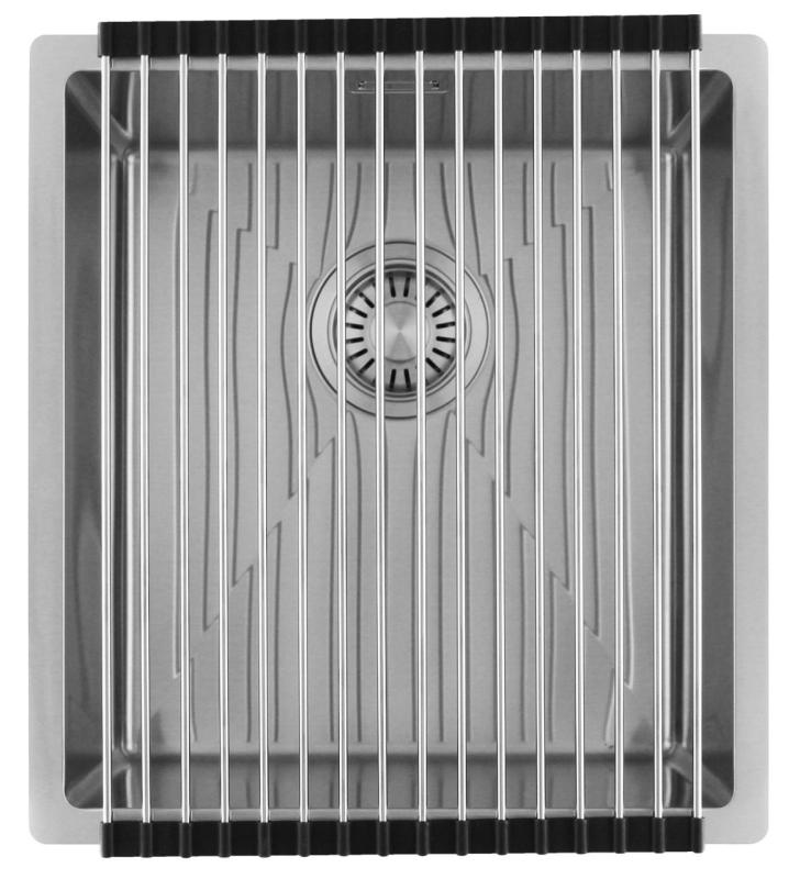 Pure.Sink Luxion Chiuvetă din oțel inoxidabil 36x40 cm pentru montare sub blat, încastrare și montare pe blat  PLX3640-02