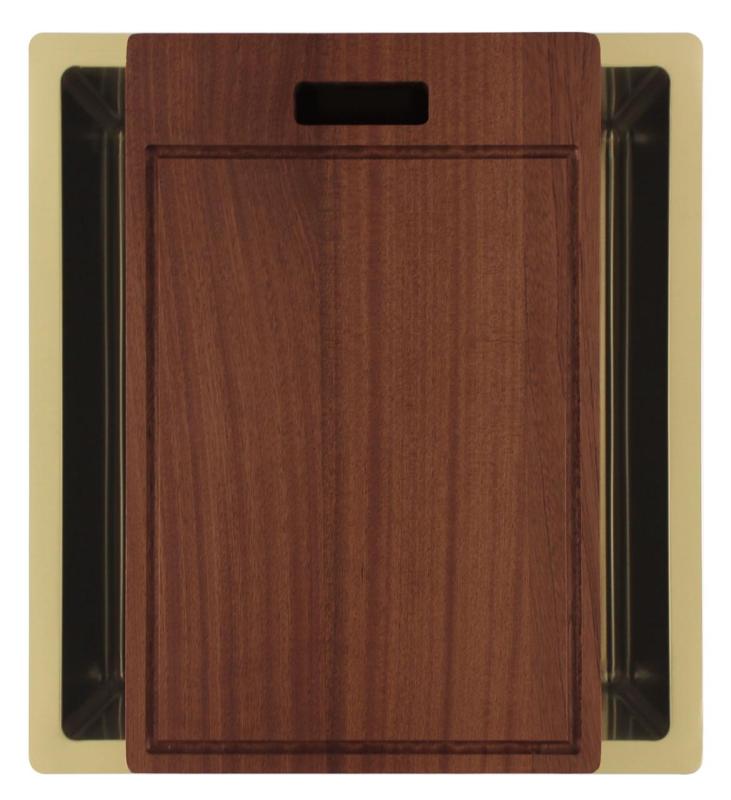 Pure.Sink Luxion Chiuvetă aurie 36x40 cm sub blat, încastrată și montată pe blat PLX3640-60