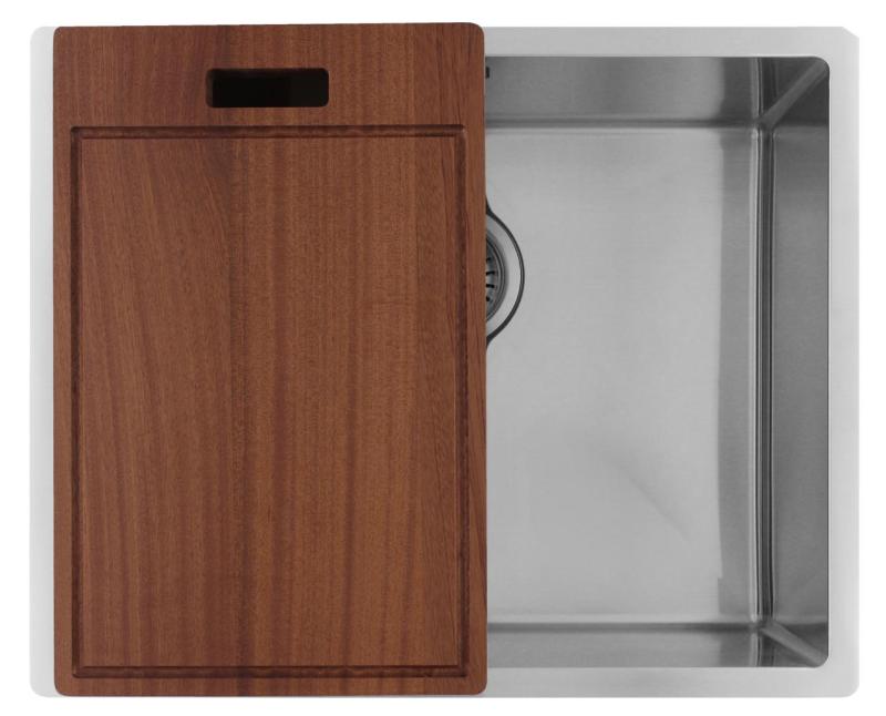 Pure.Sink Luxion Chiuvetă din oțel inoxidabil 50x40 cm pentru montare sub blat, încastrare și montare pe blat  PLX5040-02