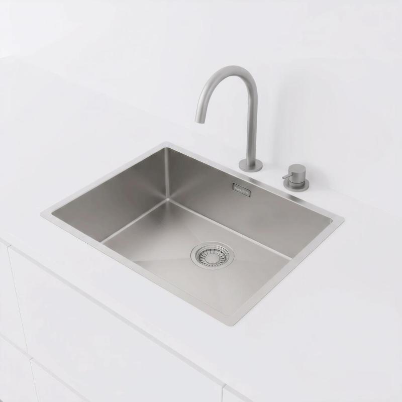 Pure.Sink Luxion chiuvetă din oțel inoxidabil 50x40 cm sub blat, încastrată și montată pe blat PLX5040-02