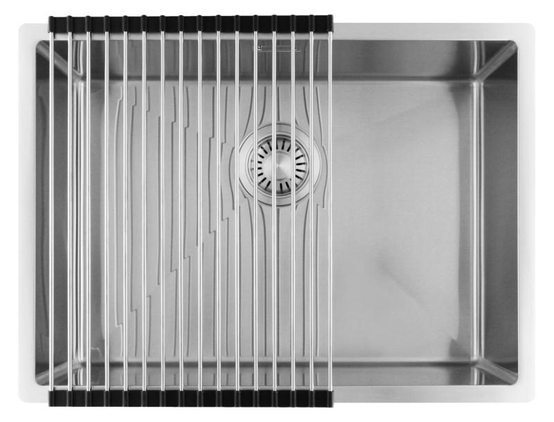 Pure.Sink Luxion Chiuvetă din oțel inoxidabil 55x40 cm pentru montare sub blat, încastrată sau montată pe blat PLX5540-02