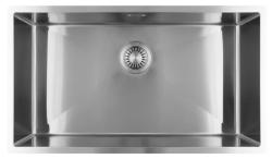 Pure.Sink Luxion Chiuvetă mare din oțel inoxidabil 74x40 cm pentru montare sub blat, încastrare și montare pe blat PLX7440-02