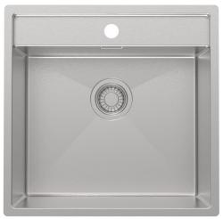 Pure.Sink Luxion chiuvetă din oțel inoxidabil 51x50 cm Tapwing cu suport pentru robinet PLX5150T-02