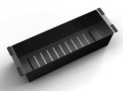 Pure.Sink Luxion Cădiță neagră pentru chiuvetă PLXCOL-63