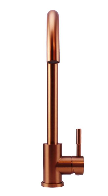 Baterie de bucătărie Pure.Sink Elite Steel Stream din oțel PVD cupru PS8044-62