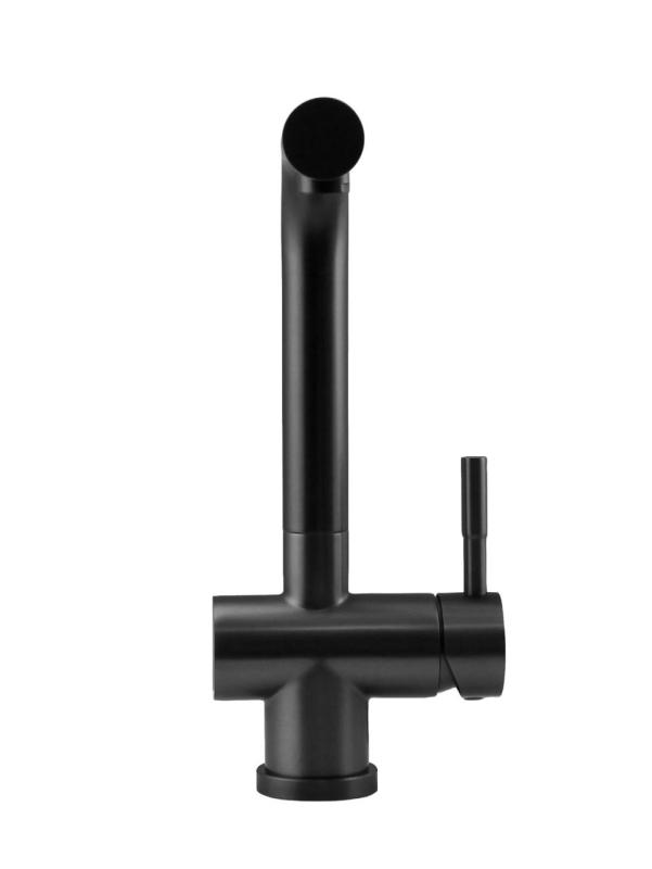 Pure.Sink Elite Steel Pulse-S robinet de bucătărie PVD gun metal cu duză extensibilă și mod de pulverizare PS8500-61