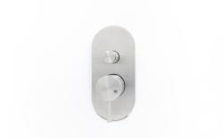 MURO TUA baterie de perete cu buton de comutare crom M1.B32.S.CR