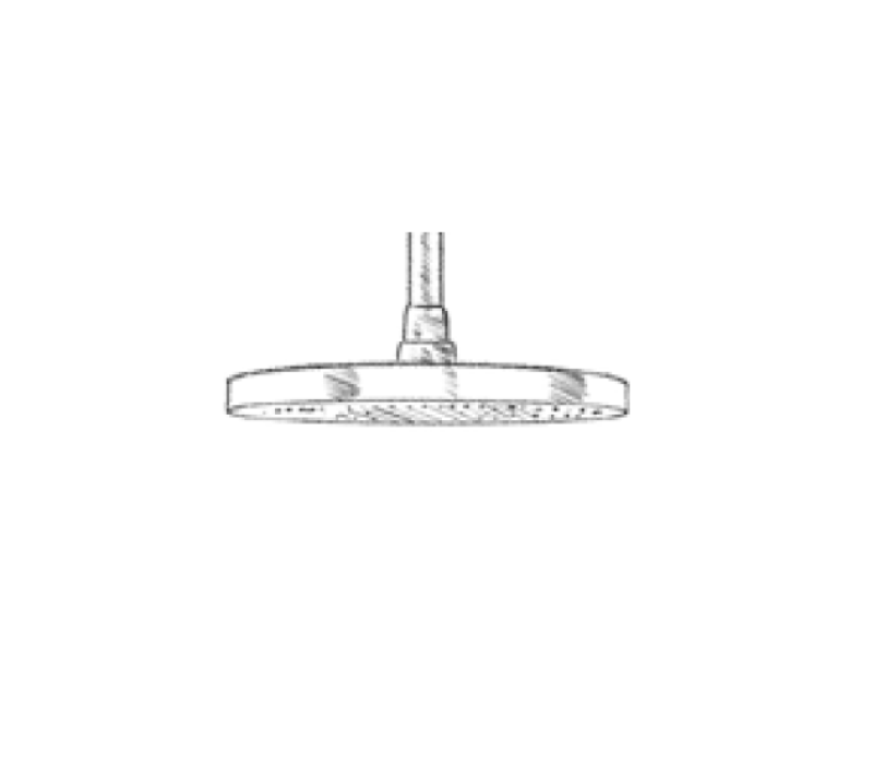 MURO TUA duș cap 250 mm Crom M1.BA2.M.CR