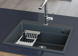 Massimo Accesoriu Tava pentru farfurii Negru Mat 366x176x63mm