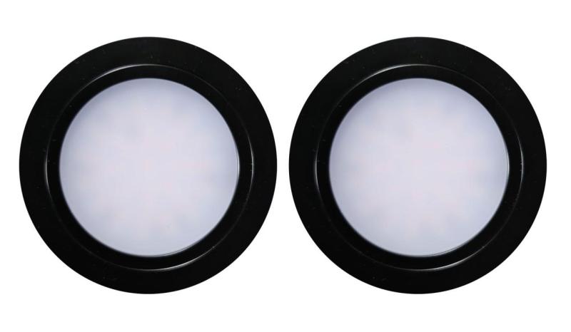 Indux Luma Set de spoturi LED pentru bucătărie mică, încastrabilă, cu 2 spoturi și driver LED, negru 1208972323