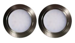 Indux Luma Set mic de spoturi LED Multi Tone pentru bucătărie încastrată, aspect inox 1208972326