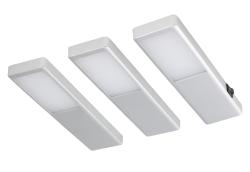 Indux Nivo Set LED pentru bucătărie 3x3 W cu comutator central aspect aluminiu 1208972334