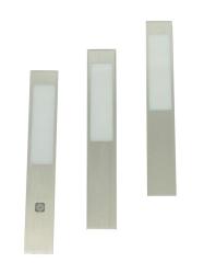 Indux Nex Set LED pentru bucătărie 3x3 W cu comutator tactil integrat Aluminiu 1208972335