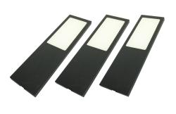 Indux Solin Set LED Multi Tone pentru bucătărie, 3 spoturi x 3,6 W, negru 1208972345