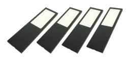 Indux Solin Set LED Multi Tone pentru bucătărie, 4 spoturi x 3,6 W, negru 1208972346