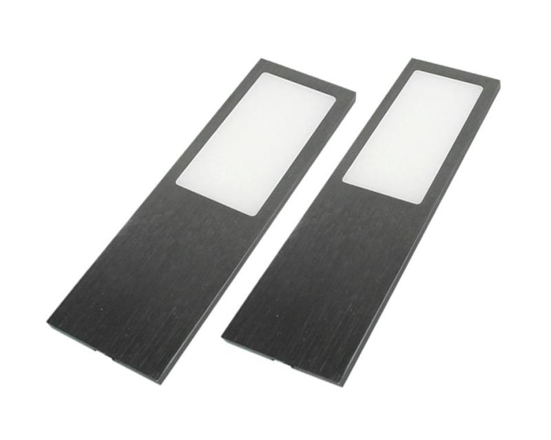 Indux Solin Set LED Multi Tone pentru bucătărie, 2 spoturi x 3,6 W, culoare gri metalizat 1208972352