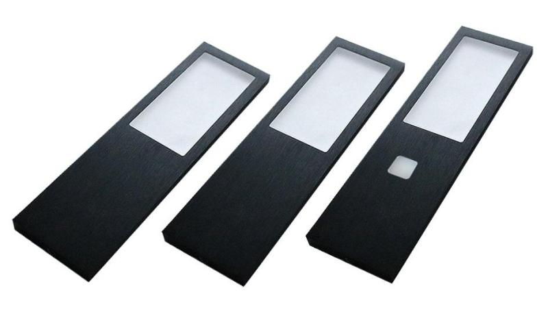 Indux Lino Set LED pentru bucătărie, 3 spoturi 4W, cu comutator tactil integrat, negru 1208972391