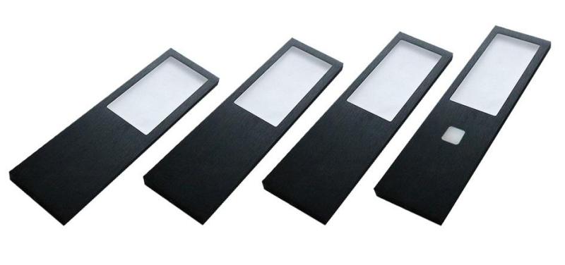 Indux Lino Set LED pentru bucătărie, 4 spoturi 4W, cu comutator tactil integrat, negru 1208972392