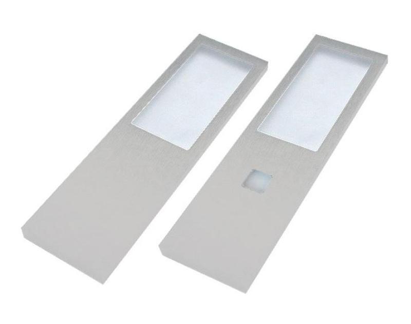 Indux Lino Set LED pentru bucătărie, 2 spoturi 4W, cu comutator tactil integrat, aluminiu 1208972394