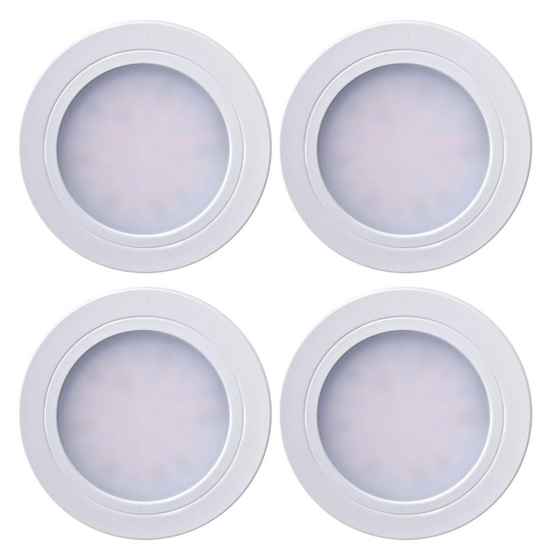 Indux Luma Set LED Multi Tone pentru bucătărie încorporată, 4 spoturi, alb 1208972410