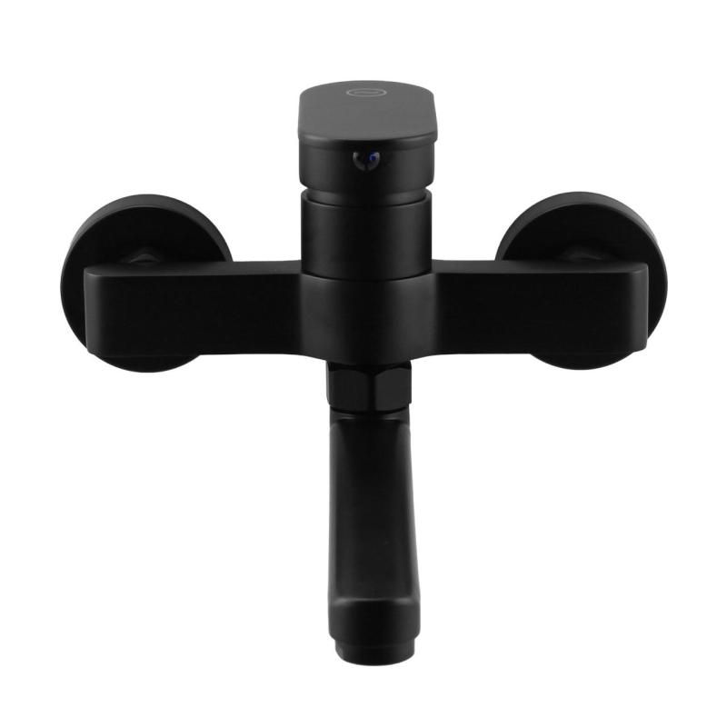 Aquanello Casa Single-lever Kitchen Wall Faucet Black with 25 cm spout BL-1425-CS