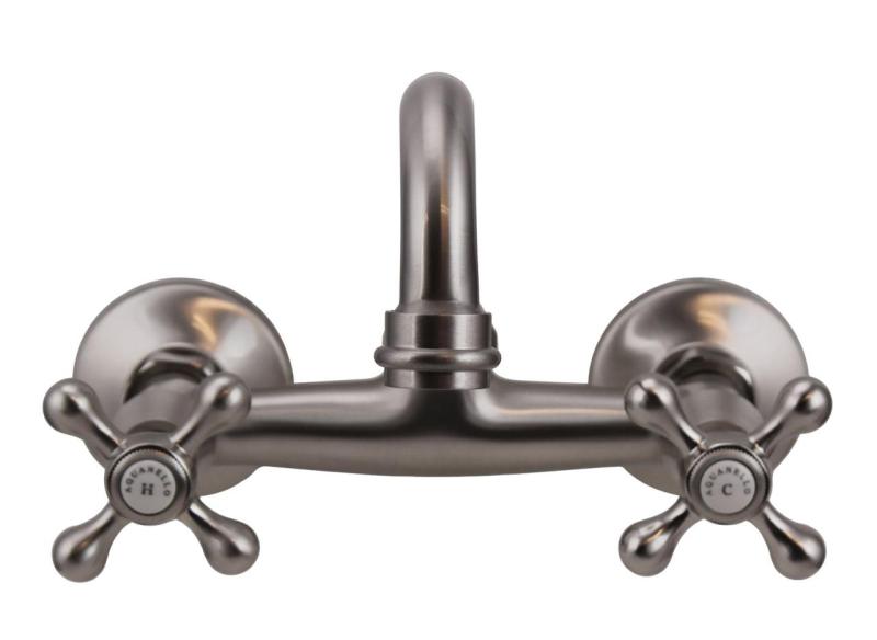 Aquanello Heritage Ascot Robinet clasic de bucătărie cu gura de scurgere superioară din oțel inoxidabil NB-4110-HA