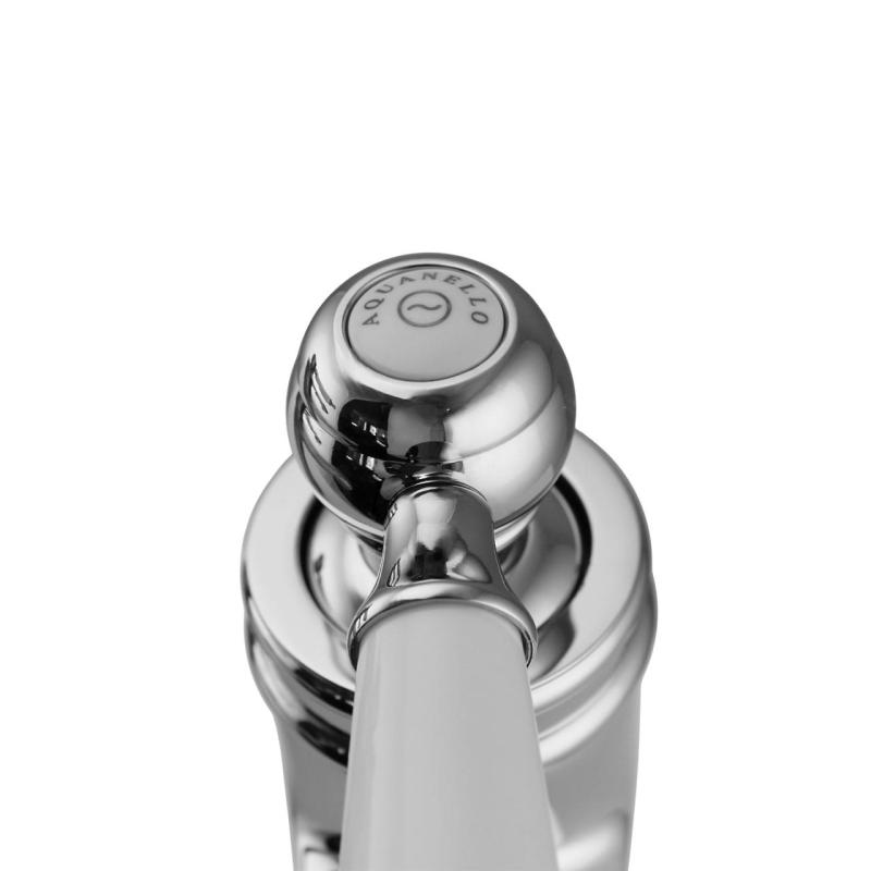 Aquanello Heritage Manor Robinet clasic nostalgic pentru chiuvetă, crom CR-1001-HM